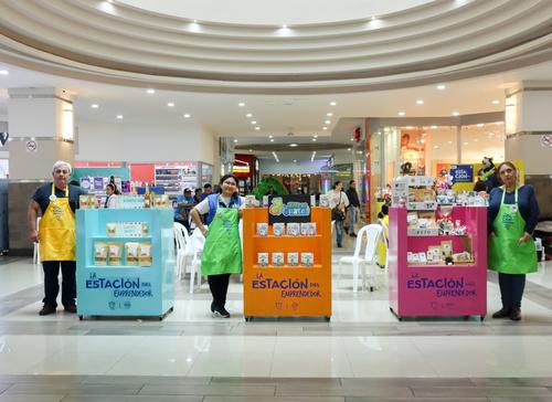 El centro también organiza la Estación del Emprenderos como apoyo a quienes son capacitados. (Foto: Cortesía Municipalidad de Guatemala)