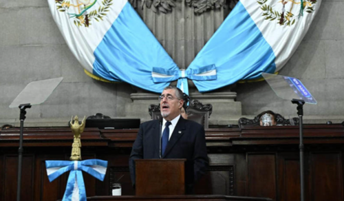 El 14 de enero, el presidente Bernardo Arévalo habló de los créditos Tob’anik como una de las prioridades del Gobierno para llevar desarrollo al área rural. (Foto: SCSP)