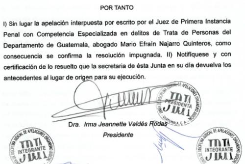 acoso laboral, juez, suspesión, Najarro