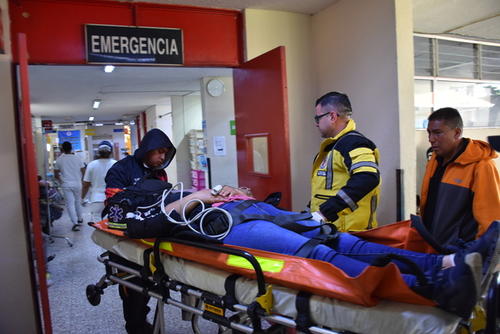 La maestra fue trasladada en estado crítico a un centro hospitalario. (Foto: Alfonso López/Nuestro Diario)