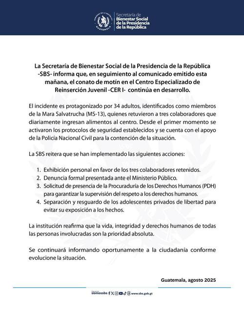 Secretaría de Bienestar Social 