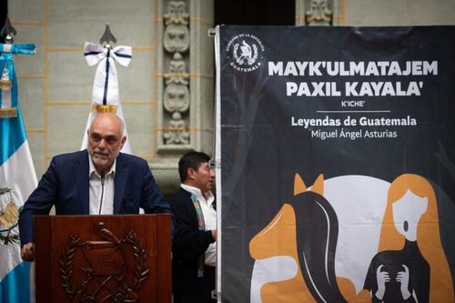 Se eligió el k’iche’ por ser uno de los idiomas mayas más hablados en Guatemala, según la Academia de las Lenguas Mayas.  (Foto: Cortesía, Ministerio de Cultura y Deportes)