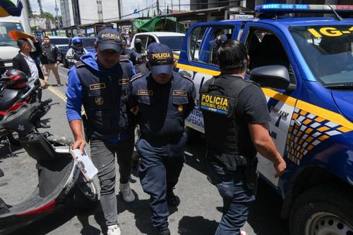 Secuetro, PNC, agentes, tribunales 