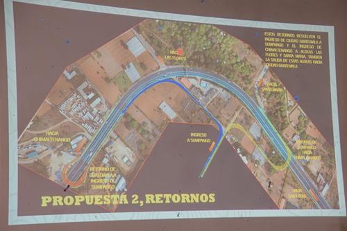 La propuesta actual es la construcción de dos túneles que permitan la salida e ingreso hacia Sumpango, Sacapteéquez. (Foto: Carlos Vicente/Colaborador)