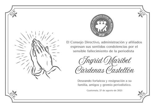 ingrid cárdenas fallecimiento