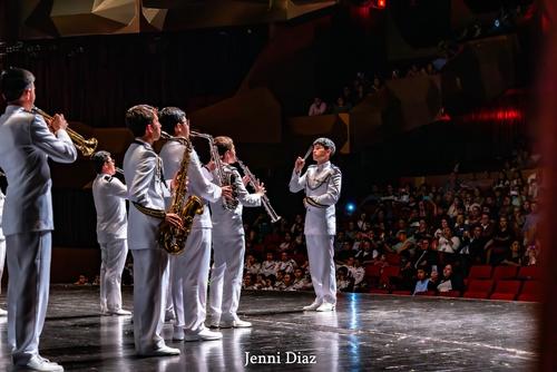 Los jóvenes se lucieron durante su presentación. (Foto: Jenni Díaz/Colegio para Varones San Sebastián)
