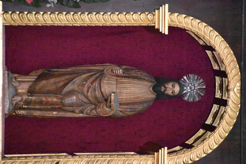 La efigie más antigua es resguardada en el altar mayor. (Foto: Marvin Pos/Colaborador)