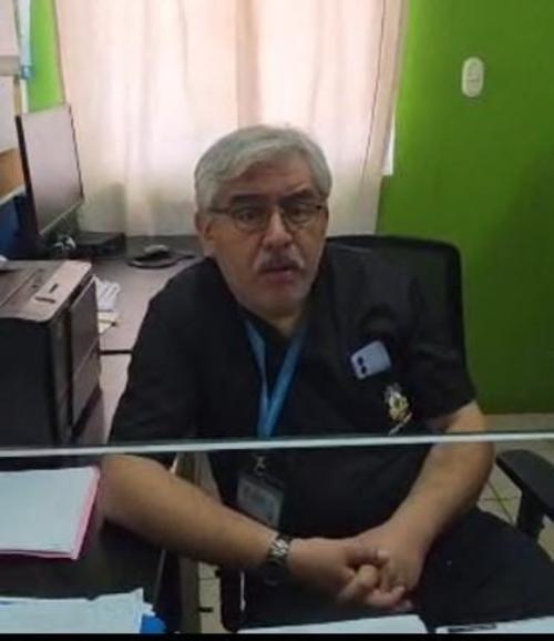 Director del IGSS del Puerto de San José, Escuintla (Foto: Henry López/Nuestro Diario