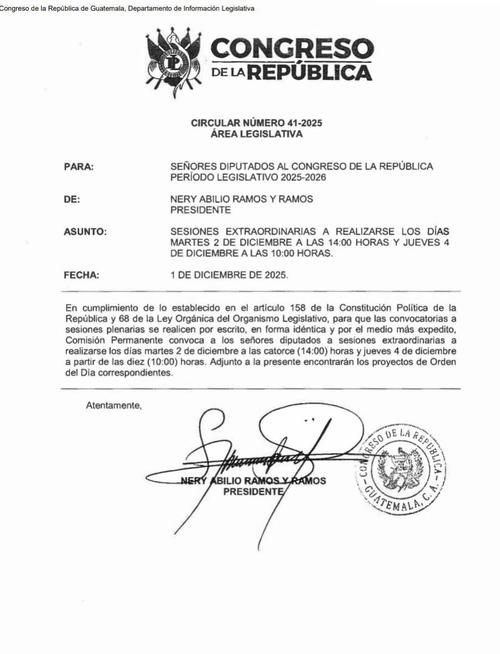 (Imagen: Congreso de la República)