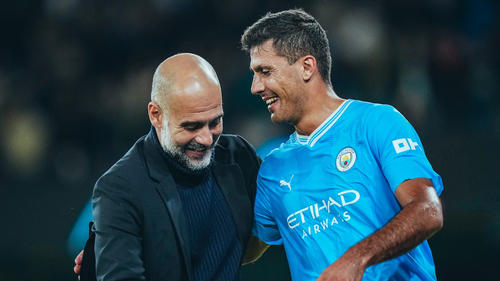 El técnico no pudo confirmar cuándo Rodri regresará a los terrenos de juego. (Foto: Manchester City)