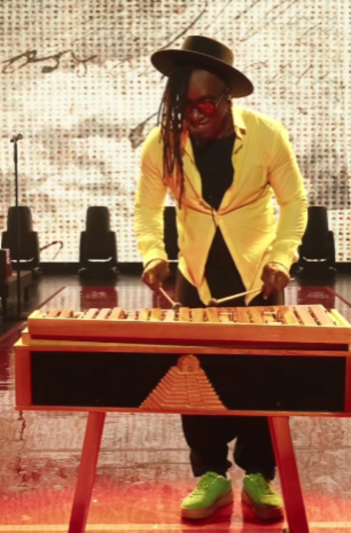 La marimba inspira momentos únicos en el crew. (Foto: Instagram/captura)