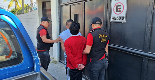 Padre e hijo capturados en Chiquimula