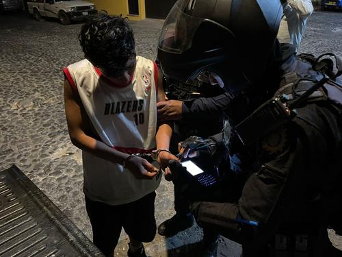 Antes de golpearla le pidió un quetzal a la mujer. (Foto: PNC)