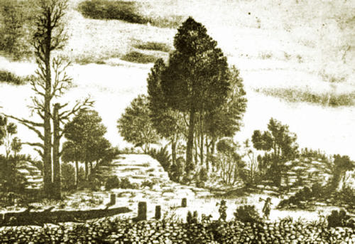 Según el grabado de Julián F. realizado en 1834, el sitio era un paraje visitado por campesinos. (Foto: Julio Bala/Colaborador)