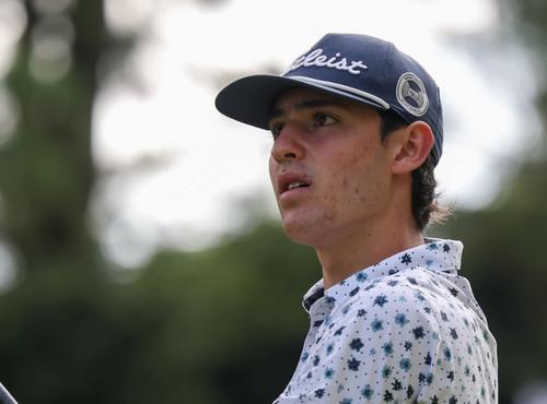 Alexander Rubin tiró -1 bajo el par, para ubicarse en el primer lugar de la categoría de varones de 15 a 18 años. (Foto: Saulo López / ASOGOLF)