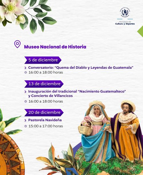 El museo se prepara para familias y visitantes disfruten de sus actividades en el mes de diciembre. (Foto: Museo Nacional de Historia)