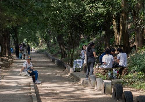 En el parque, los vecinos encuentran diversas actividades. (Foto: Cortesía Municipalidad de Guatemala)