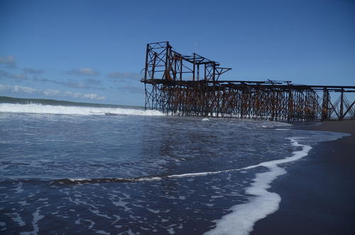 As&iacute; luce actualmente el muelle. A&uacute;n conserva su grandeza. (Foto: Walter Rabanales)