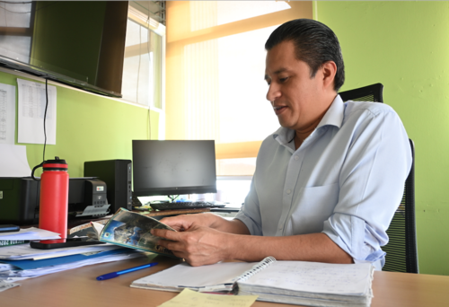 Edson Flores, director de Manejo de Bosques y Vida Silvestre. (Foto: Jos&eacute; Luis Pos/Colaboraci&oacute;n)