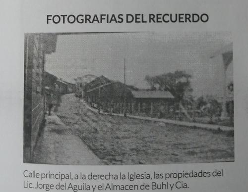 As&iacute; luc&iacute;a la calle principal del municipio. (Foto: Sandra Ochoa)