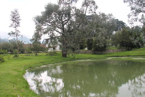 Dentro de la hacienda se encuentra una laguna, con el mismo nombre, que complementa el paisaje. (Foto: Alfonso Gu&aacute;rquez/Colaborador)
