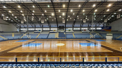 El Gimnasio Teodoro Palacios Flores ha sido sede de varios eventos deportivos. (Foto: Cortes&iacute;a CDAG)