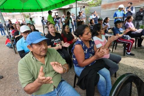 Se espera que la construcci&oacute;n del tanque lleve m&aacute;s agua a las comunidades. (Foto: Cortes&iacute;a Municipalidad de Guatemala)