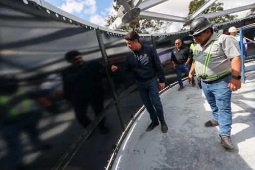 Se ha dise&ntilde;ado para soportar grandes cantidades de agua. (Foto: Cortes&iacute;a Municipalidad de Guatemala)
