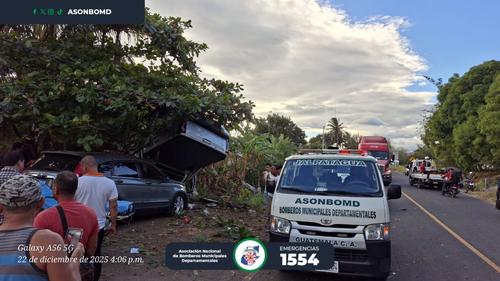 (Foto: Bomberos Municipales Departamentales)