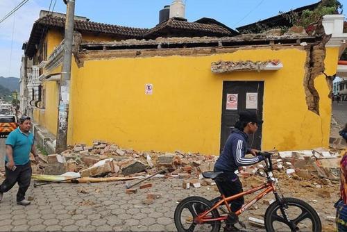 Los potentes sismos registrados el 8 de julio de 2025 afectaron a los pobladores de Santa Mar&iacute;a de Jes&uacute;s, Sacatep&eacute;quez. (Foto: Archivo/Soy502)