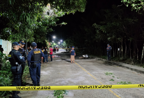 La mujer no logr&oacute; llegar a la posada. (Foto: Pablo Miguel)