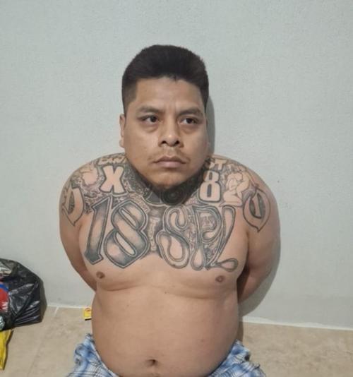 Se detuvo nuevamente el 18 de octubre, posterior a evadirse de Fraijanes II. (Foto: PNC)