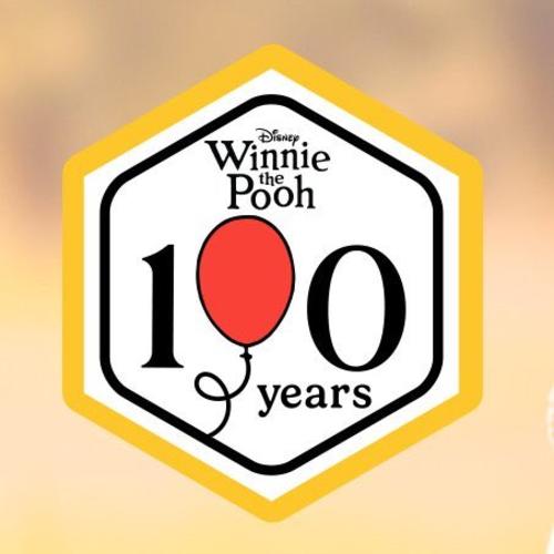 Winnie pooh logo aniversario 1