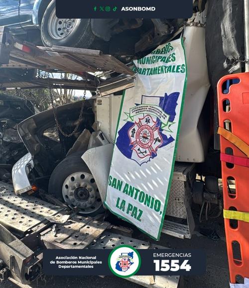 (Foto: Bomberos Municipales Departamentales)