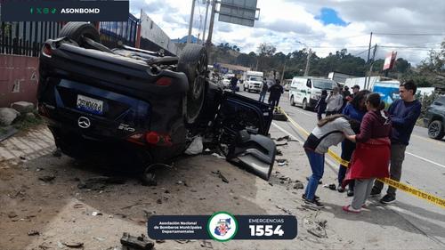 (Foto: Bomberos Municipales Departamentales)