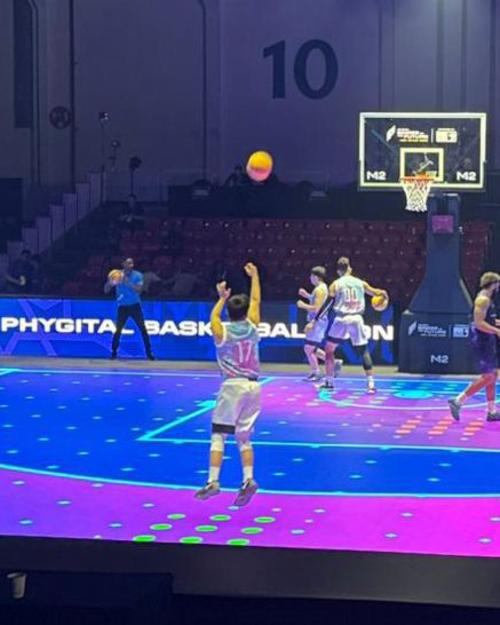 Club Nakahi estuvo a un punto de avanzar en Phygital Basketball. (Foto: Hans Vielman) 