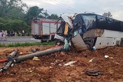 El bus se dirig&iacute;a a Punta de Palma. (Foto: Redes Sociales)