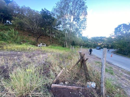 La persecuci&oacute;n finaliz&oacute; en el kil&oacute;metro 214 de la aldea Apantes, Concepci&oacute;n Las Minas, Chiquimula. (Foto: Carlos Monroy/Colaborador)