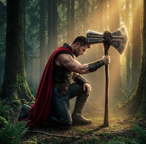 El dios del trueno busca proteger a toda costa a su hija adoptiva. (Foto: X)