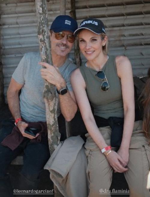 Leonardo y Flaminia reviven una experiencia que ya hab&iacute;an disfrutado en 2022. (Foto: Instagram/Leonardo Garc&iacute;a Vale)