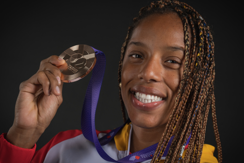 La venezolana Yulimar Rojas todav&iacute;a ostenta el r&eacute;cord mundial con 15,74 metros del salto largo. (Foto: AFP)