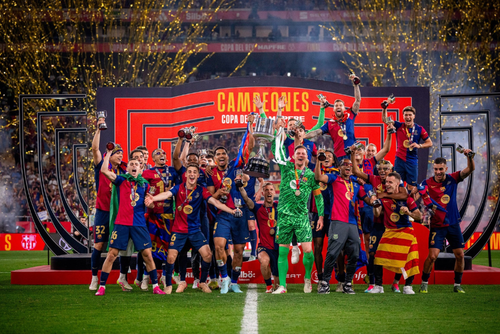 El Barcelona se adjudic&oacute; el t&iacute;tulo de la Copa del Rey, nuevamente venciendo al Real Madrid. (Foto: Archivo)