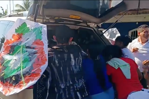 Familiares despidieron al joven. (Captura de pantalla: Facebook)