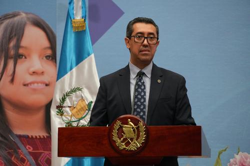 El ministro de Finanzas, Jonathan Menkos, dijo que el FMI destacó de forma positiva los niveles de deuda del país. (Foto: Wilder López/Soy502)
