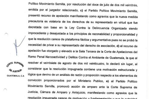  Amparo, suspende, acción, cancelación