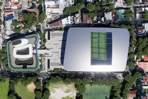 ciudad de Guatemala, distrito futeca, estadio, centro comercial 10