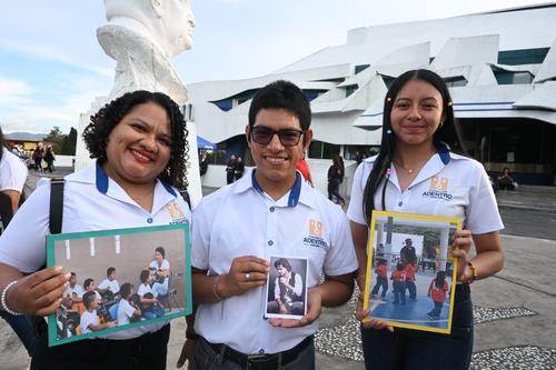 Maestros de El Progreso viven un día inolvidable con Arjona. (Foto: Luis Pos/ Nuestro Diario)