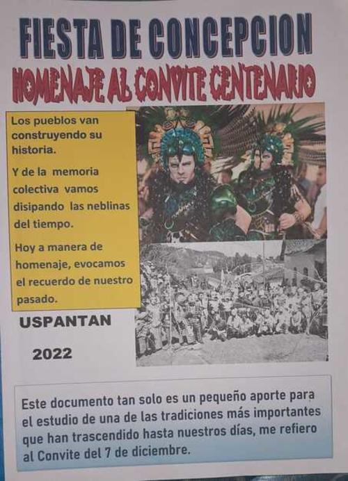 Fiesta de Concepción es un homenaje al Convite Centenario. (Foto: Antonio Chitop/Colaborador)