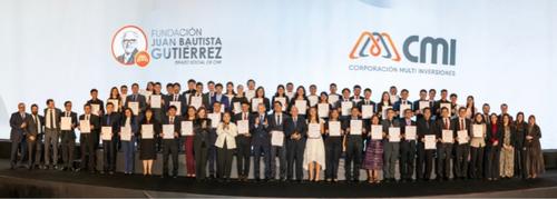 La Fundación Juan Bautista Gutiérrez conmemoró su 40 aniversario con la entrega de 53 becas universitarias dirigidas a jóvenes de Guatemala y Honduras. (Foto: Fundación Juan Bautista Gutiérrez)