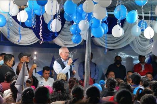 Edmond Mulet dirige la primera Asamblea Nacional de Cabal que se llevó a cabo en julio de 2022. (Foto: Cabal/Soy502)